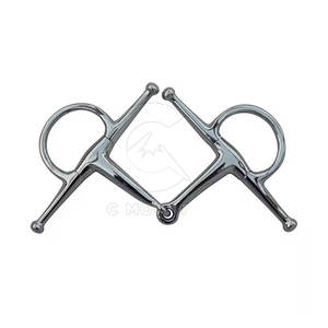 Producto caliente Ecuestre Mejilla completa Broca de caballo de peso medio Brocas de caballo de acero inoxidable en Pakistán - Product Image 1