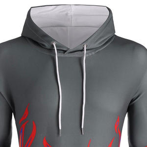 Sudaderas con capucha de invierno de alta calidad de talla grande para hombre con estampado térmico sublimación con logotipo personalizado - Product Image 5