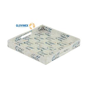 La mejor opción de diseño de nácar, juego de bandejas de almacenamiento para servir, mesa para servir, mimbre duradero, respetuoso con el medio ambiente para decoración de restaurante - Product Image 1