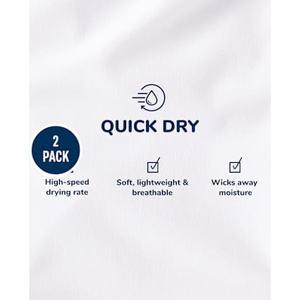 Gymboree Paquete de 2 pantalones cortos chinos de tiro medio clásicos de poliéster 100% de secado rápido para niños Uniformes escolares multicolores - Product Image 5