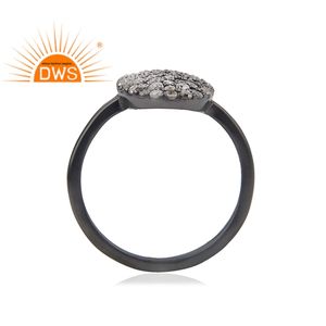 Dernière conception de bague empilable en argent sterling avec diamant naturel bijoux personnalisés pour les femmes cadeau pour elle - Product Image 4