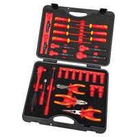 Kit de tournevis isolés VDE Worthtek WG34 pour électriciens, 7 pièces, origine Taïwan, pour l'entretien mécanique et le marché DIY