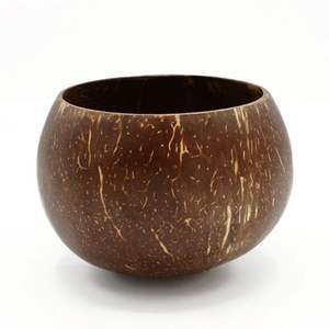 ช้อนกะลามะพร้าวออร์แกนิกเป็นมิตรกับสิ่งแวดล้อมงานทำมือคุณภาพสูงเครื่องใช้บนโต๊ะอาหารที่เก็บของโดยตรงจาก lavihexco - Product Image 2