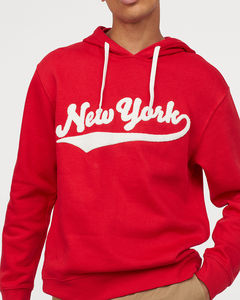 Sudaderas con Bordado Chenille para Hombre, Diseño Más Demandado, Precio Razonable, Antiarrugas, Mangas Completas - Product Image 1