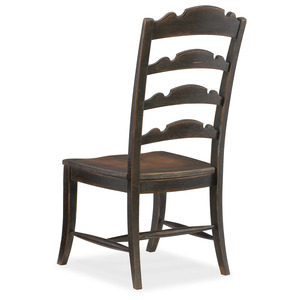 Rustic Solid Wood <b>Dining</b> Room Set <b>Round</b> <b>Dining</b> <b>Table</b> <b>and</b> <b>Chairs</b> Traditional Kitchen Furniture Custom Color - Product Image 2
