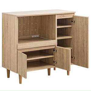 90.0*46.5*90.0 cm Dimensions Panneau de particules moderne/MDF Ensemble complet d'armoires de cuisine - Product Image 1