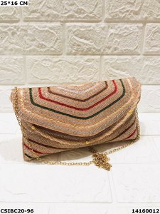 กระเป๋าคลัทช์งานราตรีสำหรับผู้หญิง | กระเป๋าคลัทช์สำหรับงานแต่งงานเจ้าสาวดีไซน์แฮนด์เมดคลัทช์พิเศษสำหรับผู้หญิง | เจ้าสาวและงานแต่งงาน - Product Image 5