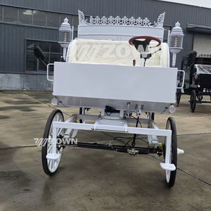 Drivable la fleur la plus populaire décorée à la main électrique funéraire corbillard 4 roues tout neuf - Product Image 5