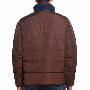Chaqueta Acolchada Personalizada de Alta Calidad, Impermeable, con Cuello Alto y Logotipo Frontal, Diseño Moderno, Ropa Casual Elegante para Hombre - Product Image 6