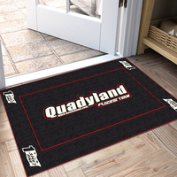 Tapis personnalisé avec logo, tapis d'entrée commercial en nylon résistant, tapis de sol personnalisé antidérapant avec dos en caoutchouc nitrile pour bureau