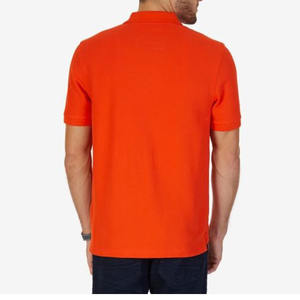 Lona de alta calidad para camiseta Polo para hombre Último diseño Casual Street Wear Patrón sólido Precio - Product Image 2