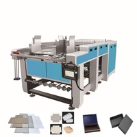 Machine à rainurer automatique de haute précision pour la fabrication de boîtes cadeaux rigides en carton gris