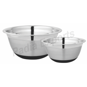 Tazones para Ensalada Hechos a Mano de Acero Inoxidable, Modernos, Aptos para Lavavajillas, Ecológicos, para Cocina y Comedor - Product Image 1