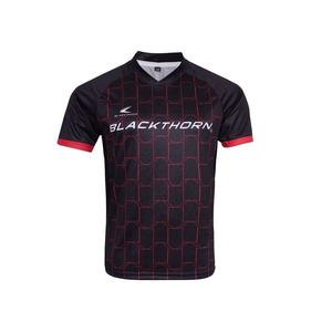 Maillots de football personnalisés en sublimation respirants pour hommes, col en V, 100% polyester - Product Image 5