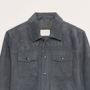 Chaqueta Trucker de Alta Calidad para Hombre, Chaqueta Resistente para Uso Diario, Chaqueta Trucker Ligera e Informal para un Look Urbano - Product Image 6