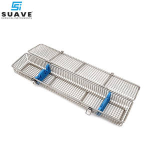 Panier de stérilisation d'instruments chirurgicaux Plateau de stérilisation chirurgicale en acier sur mesure par SUAVE SURGICAL INSTRUMENTS - Product Image 2
