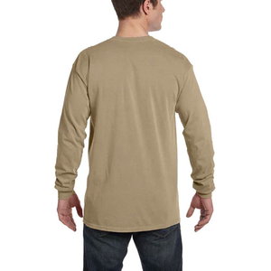 Camiseta personalizada 100% de poliéster para gimnasio y Fitness, talla de EE. UU., Camiseta holgada de secado rápido con cuello redondo, serigrafía sólida - Product Image 4