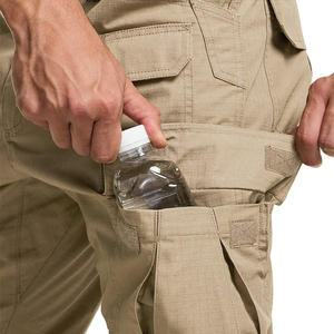 Pantalon de randonnée extérieur imperméable à séchage rapide pour hommes, pantalon de randonnée en coton à poches multiples, pantalon de trail - Product Image 5