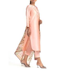 Haute qualité dames Shalwar Kameez robe femmes décontracté Long Salwar prix usine avec personnalisation OEM Services disponibles - Product Image 2