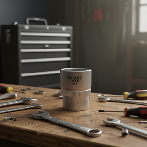 Llave de Tubo Cuadrada Hazet de 3/8'' y 12 Puntas con Perfil de Tracción y Moleteado - Product Image 3