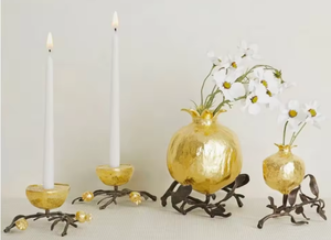 Increíble juego de jarrones con portavelas para restaurantes de hotel en casa, florero decorativo de Metal, decoración del hogar, decoración de forma redonda de lujo - Product Image 2