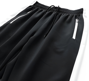 Survêtements d'hiver personnalisés de haute qualité pour hommes, coupe classique, couleur unie, pour l'entraînement - Product Image 3