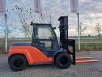 Nouveau chariot élévateur à fourche diesel de 2 tonnes, robuste, avec transmission 4x4, longueur de fourche de 1000 mm, garantie de 3 ans