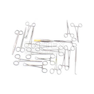 Juego de 18 Instrumentos de Cirugía Veterinaria para Animales, Herramientas Quirúrgicas Dentales de la Más Alta Calidad, Fuente Manual y Eléctrica, Empaquetado en Caja - Product Image 2