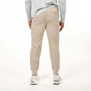 Pantalons longs à la mode pour hommes Nouveauté Vêtements de détente décontractés avec taille ajustable Pyjamas en toile pour homme - Product Image 3