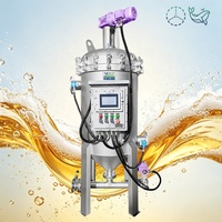 Filter Otomatis Tipe Sikat dengan Pembersihan Sendiri, Filter Layar Sikat Internal untuk Filtrasi Kontinu Kotoran Bir Wort Pabrik Bir