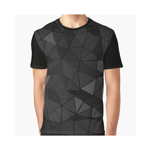 Camisetas de sublimación de secado rápido transpirables de punto de algodón 100% de manga corta con diseño impreso de logotipo de costilla personalizado OEM de alta calidad para hombre - Product Image 3