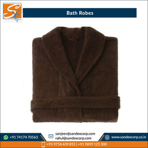 Wholesale Quantity Indian Supplier of Customized Logo Quick Dry Soft 100% Cotton Bathrobes at Reasonable Price. - Product Image 2