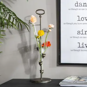 Jarrón de Flores Artístico de Hierro Hecho a Mano de Diseño de Lujo, Decoración de Alta Gama Ecológica para Mesa, ZAHID EXPORT - Product Image 2