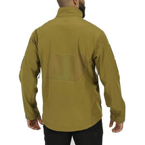 Chaqueta de Invierno Personalizada de Alta Calidad para Hombre, Chaqueta Soft-Shell con Cuello Alto, Logotipo Frontal, Transpirable, Resistente al Viento, Precio al por Mayor para Uso Casual - Product Image 2