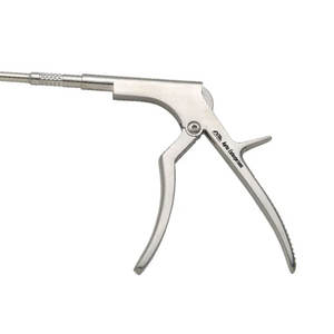 Kerrison 360 grados de rotación Manual de acero inoxidable quirúrgico Rongeur 2mm mordida CE certificado columna vertebral Neuro procedimientos ortopédicos - Product Image 2