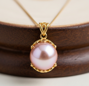 925 Sterling Silver Dainty Chain Naturel Rose Perle Goutte Forme Pendentif Minimaliste Guérison Cristal De Mode Pendentifs pour Cadeaux - Product Image 5