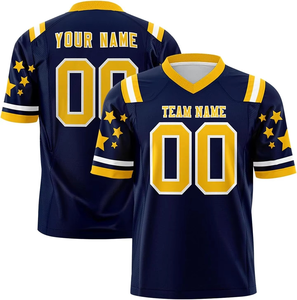 Maillot de football en maille personnalisable-Respirant et durable, idéal pour les équipes et les sports Maillot américain - Product Image 5