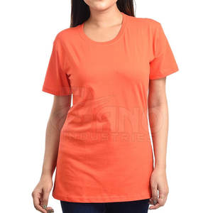 Ropa de verano de secado rápido Camisetas de mujer Estilo casual Manga corta Tela de lona Servicio OEM - Product Image 2