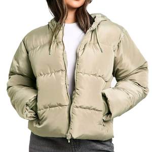 Puffer Jacket Winter Coat Hooded <b>Quilted</b> Down Warm Lightweight Long Short Oversized Outdoor Fashion Casual Wear 2026 - Product Image 1
