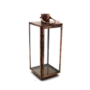 Farol de cobre de estilo antiguo para decoración de jardín, suministro de lujo, disponible a precio asequible, venta al por mayor - Product Image 3