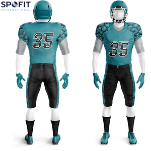 Ensemble de maillot et short de football américain de qualité supérieure 2026, vêtements d'équipe personnalisés, uniforme de football américain - Product Image 4