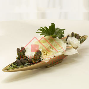 2025 <b>Wedding</b> Home Hotel Table Top Decor Casting Aluminum Metal Flower Vase Table <b>Center</b> <b>Pieces</b> - Product Image 2