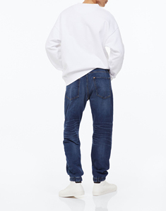 Pantalones vaqueros para hombre Pantalones vaqueros azules de diseñador de moda para hombre Pantalones vaqueros con botones Jeans azules para hombre - Product Image 3