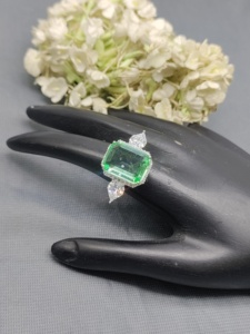 แหวนนิ้วเพชรแบบอเมริกัน Sku-5962 E4 - Product Image 3