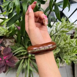 Faizacraft Trendy Wooden <b>Bangles</b> Bulk <b>Set</b> for Gifts and Boutique Supplies - Product Image 4