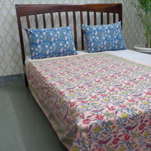 Couverture d'hiver en voile de coton biologique de haute qualité bloc de main traditionnel indien imprimé doux taille double Dohar en vente meilleur prix - Product Image 6