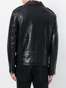 Chaqueta de bombardero de cuero acolchada clásica para hombre, cálida y transpirable con puños acanalados, impermeable, varios colores para el invierno - Product Image 4