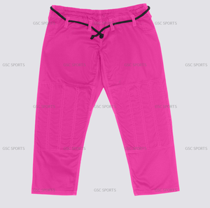 Pink jiu jitsu gi pour femmes sur mesure bjj gi avec finition de haute qualité conception de motif précis sur le prix bon marché meilleur gi - Product Image 6