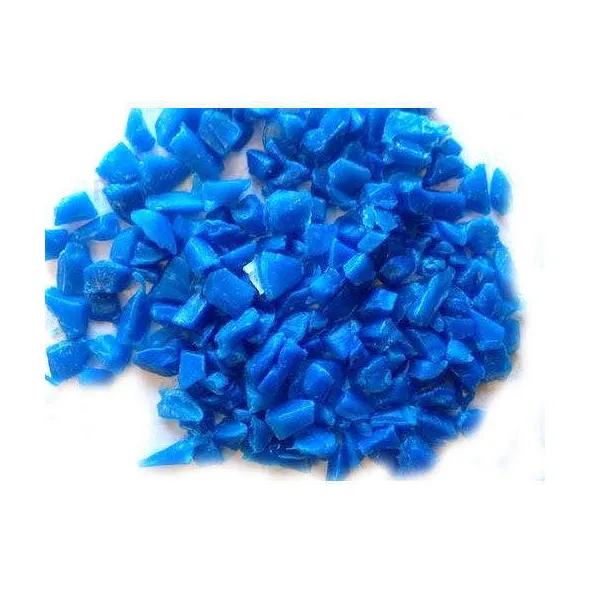 HDPE trống regrind nhựa phế liệu/HDPE màu xanh regrind tự nhiên công nghiệp chất thải chai hoặc bao bì