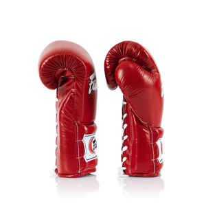 Prix de gros, gants de boxe Fair tex personnalisés, gants de boxe à lacets, gants de sparring Muay Thai, sac de frappe lourd, gants de boxe Fair tex - Product Image 5